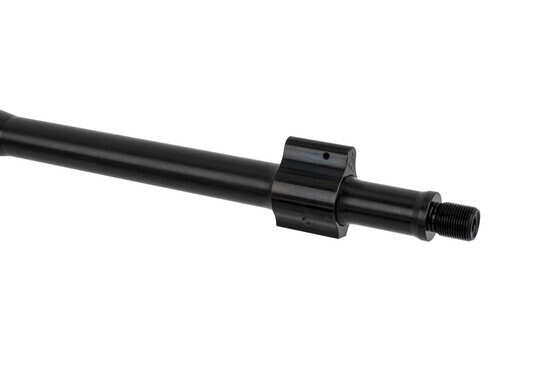 The BA Hanson AR15 Barrel 5.56 10.3 comes with a mid-length low profile gas block installed and pinned